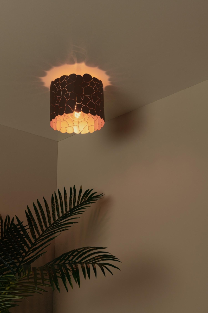 Lucide ALMELO - zapustené stropné svietidlo - Ø 25,5 cm - 1xE27 - čierne